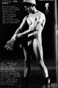 male vintage physique photo from Big Boys magazine