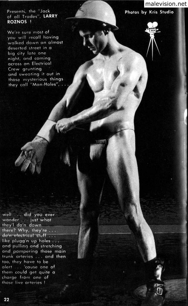 male vintage physique photo from Big Boys magazine