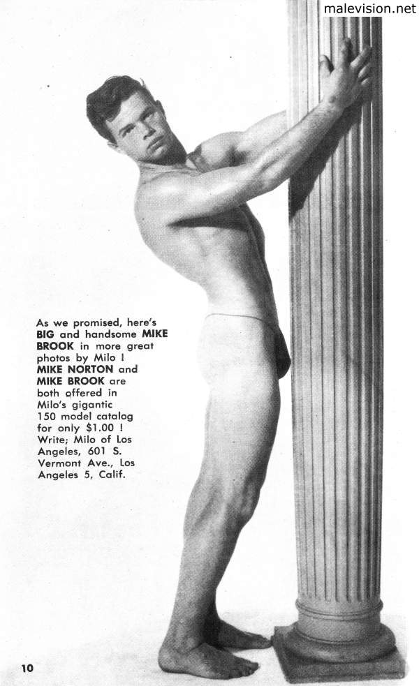 Vintage male physique of Big Boys magazine