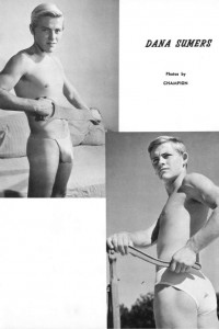 male physique vintage photo art