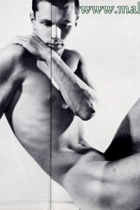 Vintage male physique art from sweden