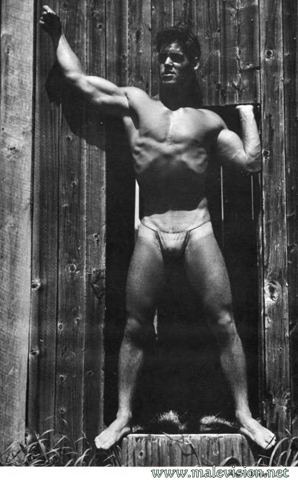 muscle man physique photo art
