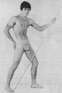 muscle men vintage physique photo art