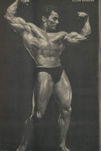 Male vintage bodybuilding