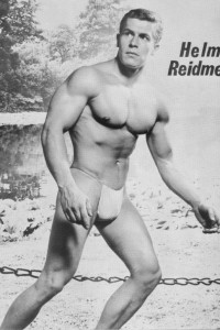 male physique vintage photo art