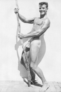 Beautiful male vintage physique photography