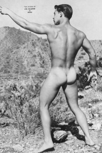 male vintage physique photo art