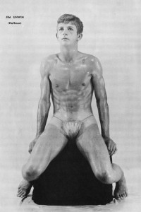 male vintage physique photo art