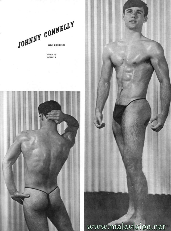 male physique vintage photo