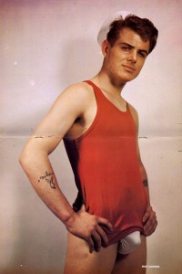 vintage colour male physique photography