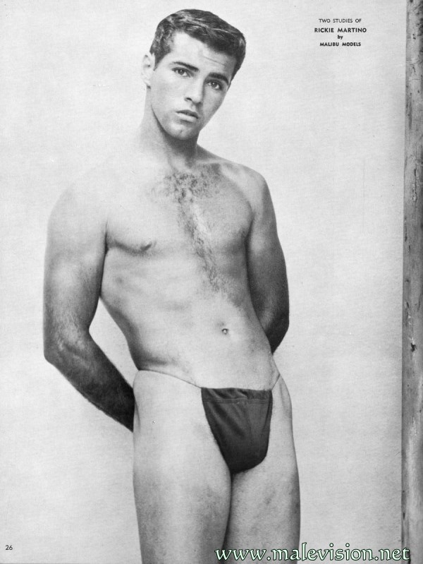 Muscle man vintage photo art