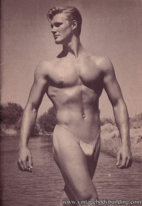 vintage physique photo by Delmonteque