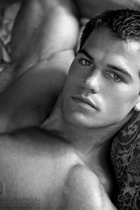 charming male model