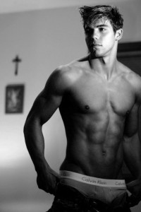 muscle male model